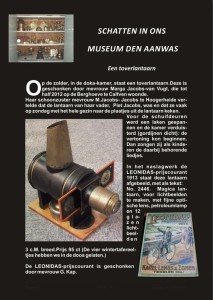 Knipsel schatten in ons museum 1